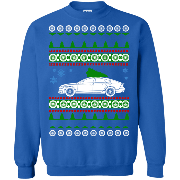 German Car Audi S7 Ugly Christmas Sweater A7 2012 sweatshirt