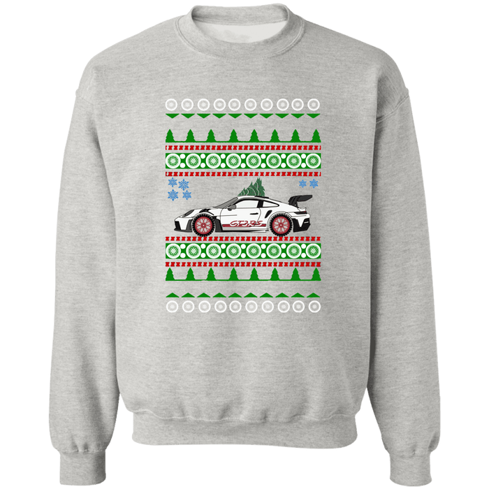 German Car like a 992 GT3 RS Ugly Christmas Sweater Sweatshirt