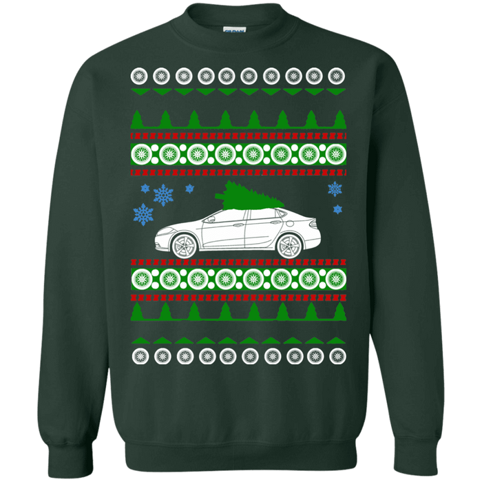 american car or truck like a  Dart ugly christmas sweater sweatshirt