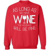 Funny wine ugly christmas sweater sweatshirt