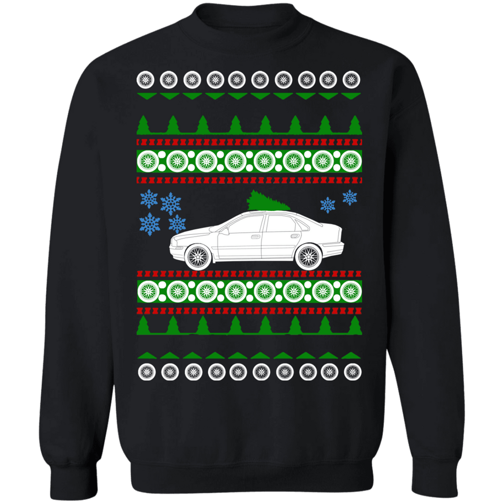 Swedish Car like a  S80 First Generation Ugly Christmas Sweater sweatshirt