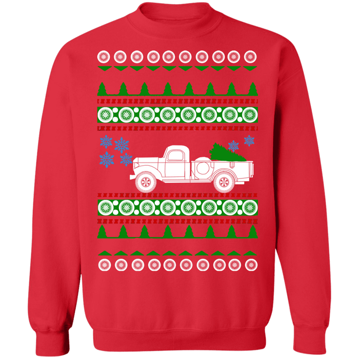 american truck 1967 american car or truck like a  Power Wagon Ugly christmas sweater sweatshirt