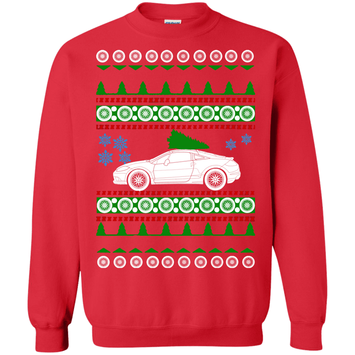 Mitsubishi Eclipse 4th Generation Ugly Christmas Sweater sweatshirt