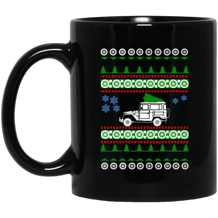 Toyota FJ40 1978 Ugly Christmas "sweater" Coffee Mug