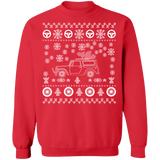 v2 International Harvester Scout 800a 800 ugly christmas sweater