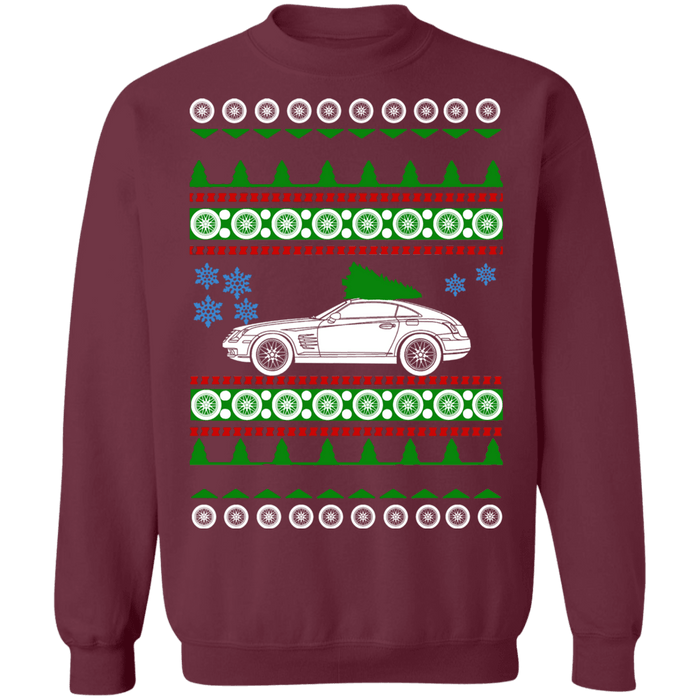 Chrysler Crossfire Ugly Christmas sweater more colors