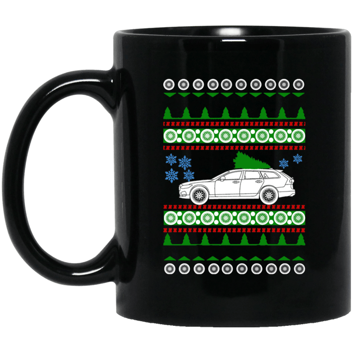 Volvo V90 Ugly Christmas sweater Mug