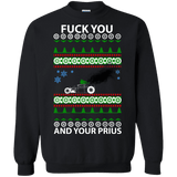 Rat Rod Fuck you and your Prius Ugly Christmas Sweater smoke sweatshirt
