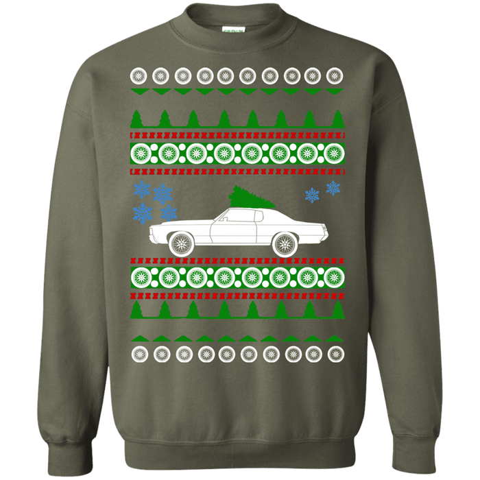 Pontiac Grand Prix 1972 Ugly Christmas Sweater sweatshirt