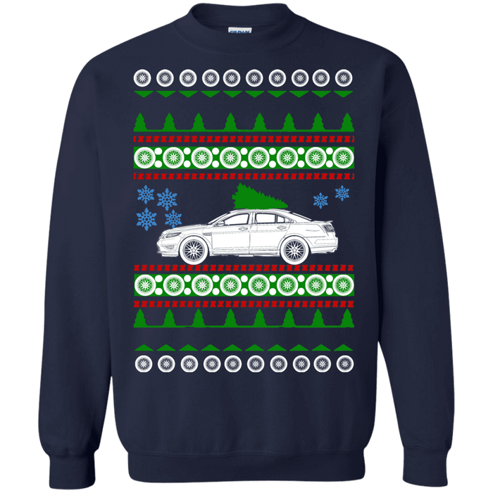 Taurus SHO Ford 2013 Ugly Christmas Sweater sweatshirt