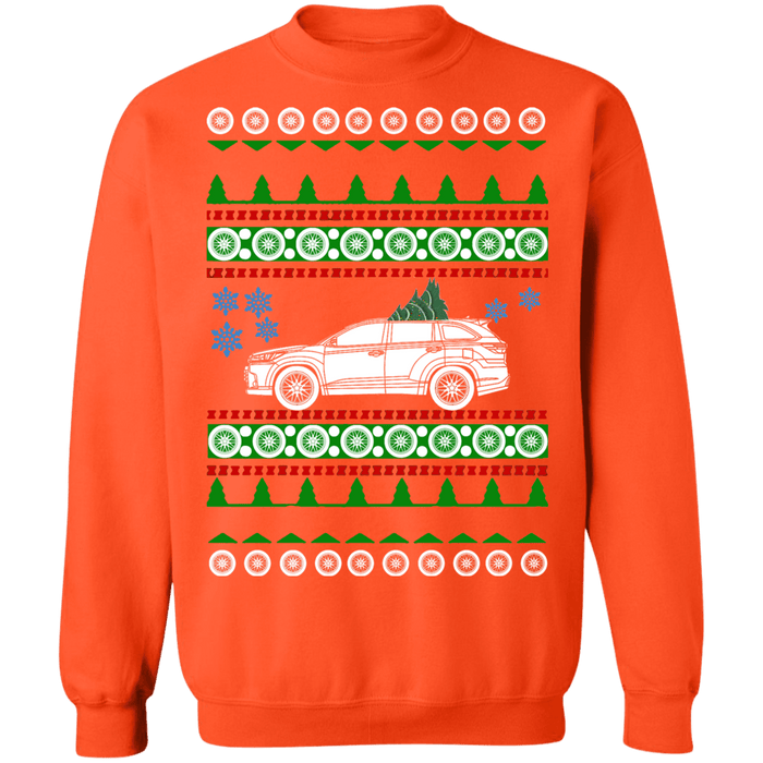 Toyota Highlander 3rd generation ugly christmas sweater sweatshirt 2014