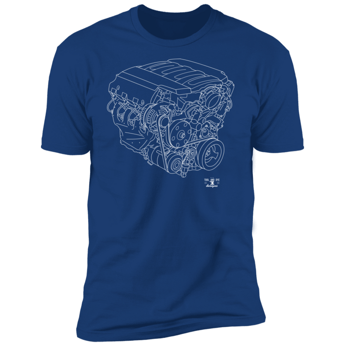 Engine Blueprint Series LT1 T-shirt