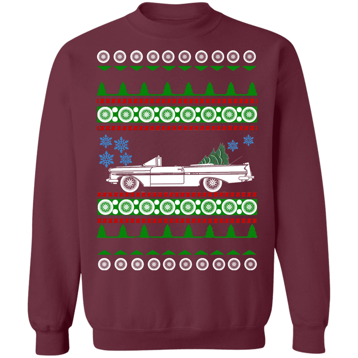 Chevy Impala Convertible 1959 Ugly christmas sweater