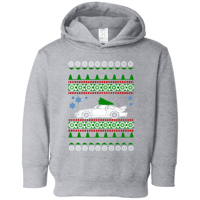 german car similar to a 993 GT2 Ugly Christmas Sweater hoodie kids sweatshirt