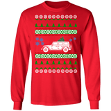 off road american vehicle Wrangler JL Ugly Christmas Sweater long sleeve t-shirt