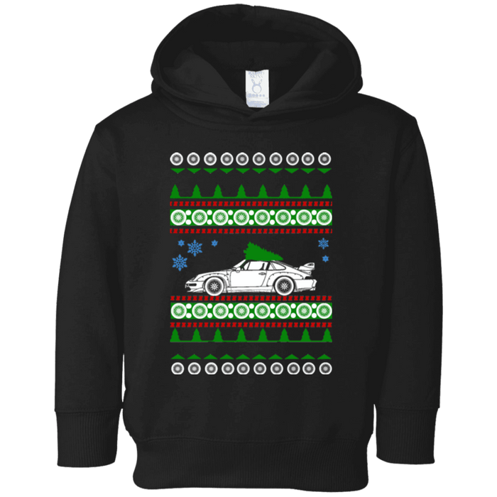 german car similar to a 993 GT2 Ugly Christmas Sweater hoodie kids sweatshirt