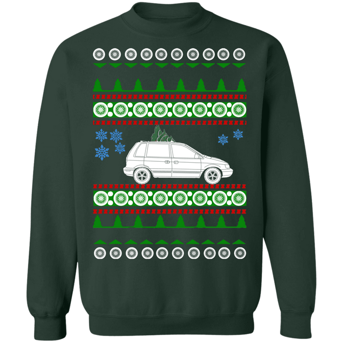 Eagle Summit Mitsubishi Expo Ugly Christmas Sweater