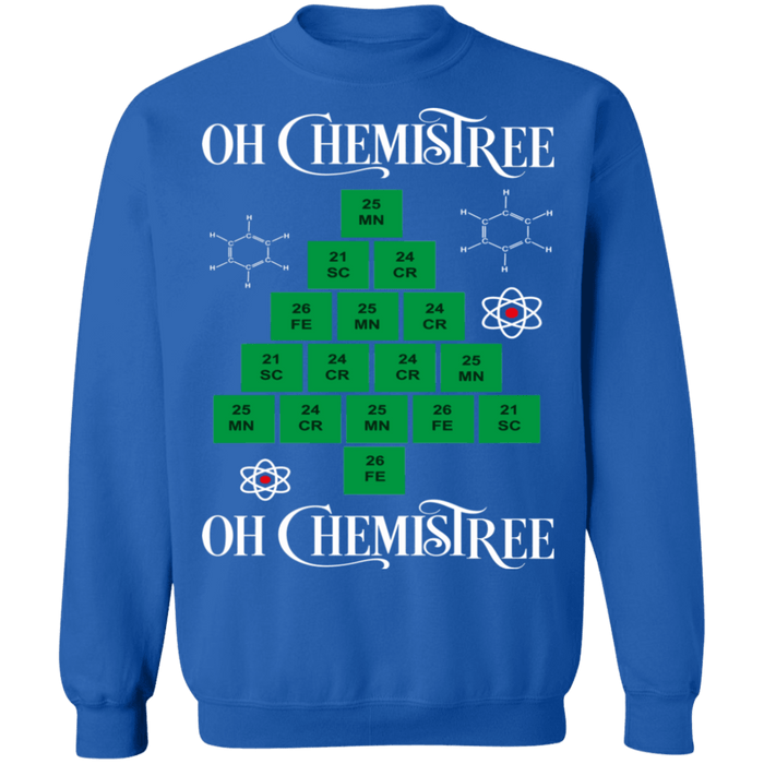 Chemistry Oh Chemistree Ugly Christmas Sweater sweatshirt