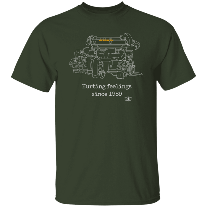 4G63 6-bolt Engine Blueprint Series Cotton T-shirt