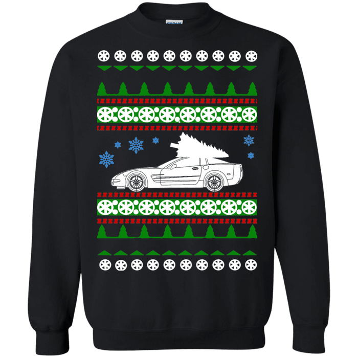 Corvette C5 ugly christmas sweater sweatshirt