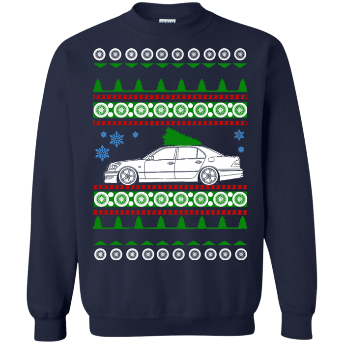 Lexus LS400 Lowered Ugly Christmas Sweater sweatshirt