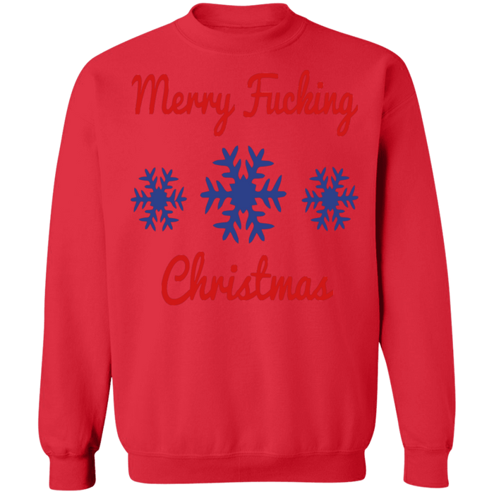 Merry Fucking Christmas Ugly Holiday Sweater sweatshirt