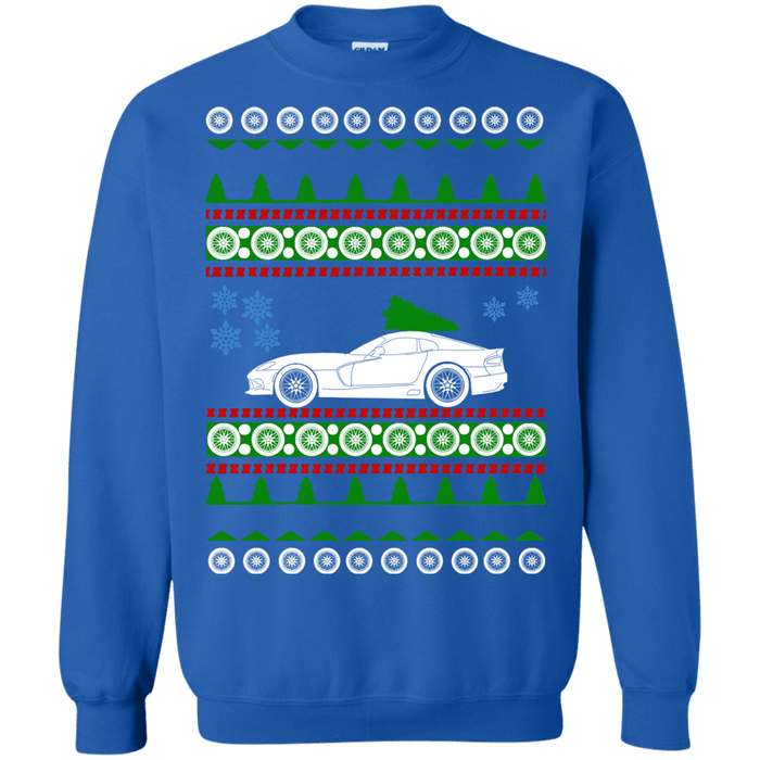 Viper 5th Generation american car or truck like a  Ugly Christmas Sweater sweatshirt