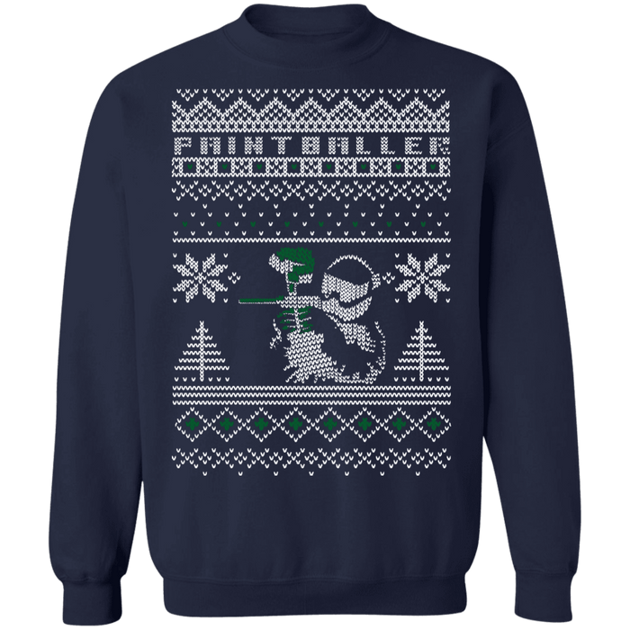 Paintball Airsoft Ugly christmas sweater