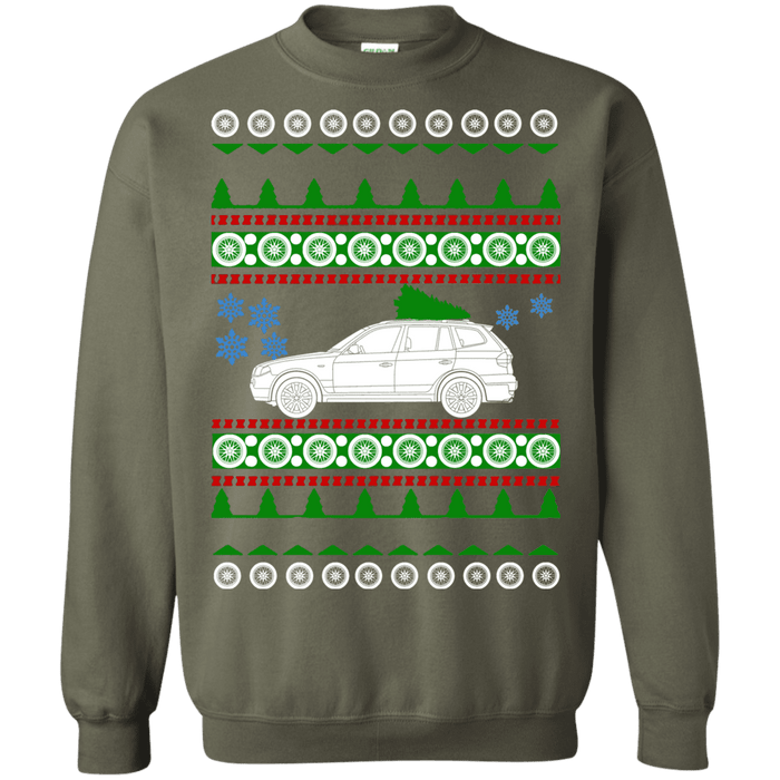 BMW X3 e83 Ugly Christmas Sweater sweatshirt