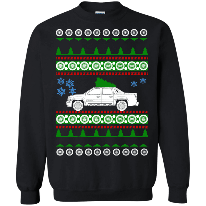 Avalanche Chevy Truck 2001 Ugly Christmas Sweater sweatshirt