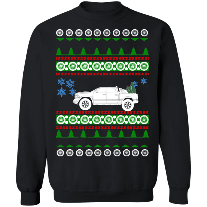 American Truck Like american car or truck like a  Ram Rebel Ugly Christmas Sweater Sweatshirt