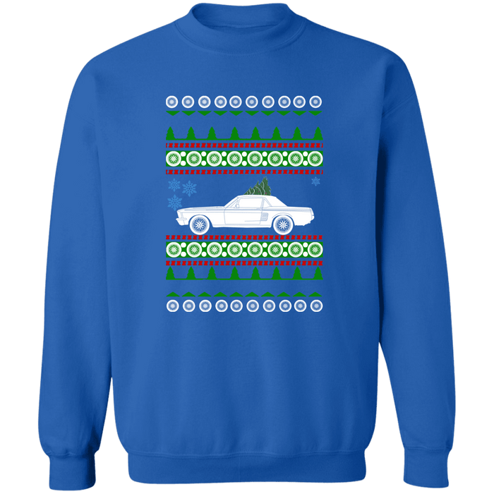 1967 Mustang Pacesetter  Ugly Christmas Sweater Sweatshirt