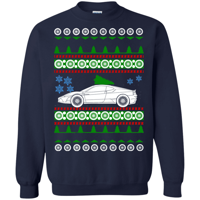 Exotic Car F430 Ferrari Ugly Christmas Sweater sweatshirt