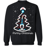 Nursing Tree Christmas Tree Ugly Sweater sweatshirt