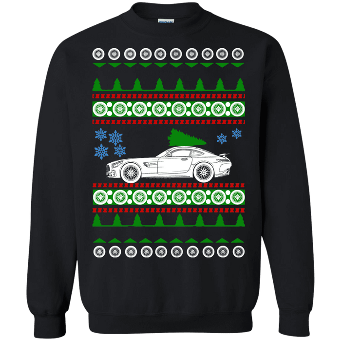 German Car Mercedes 2017 AMG GTR Ugly Christmas Sweater sweatshirt