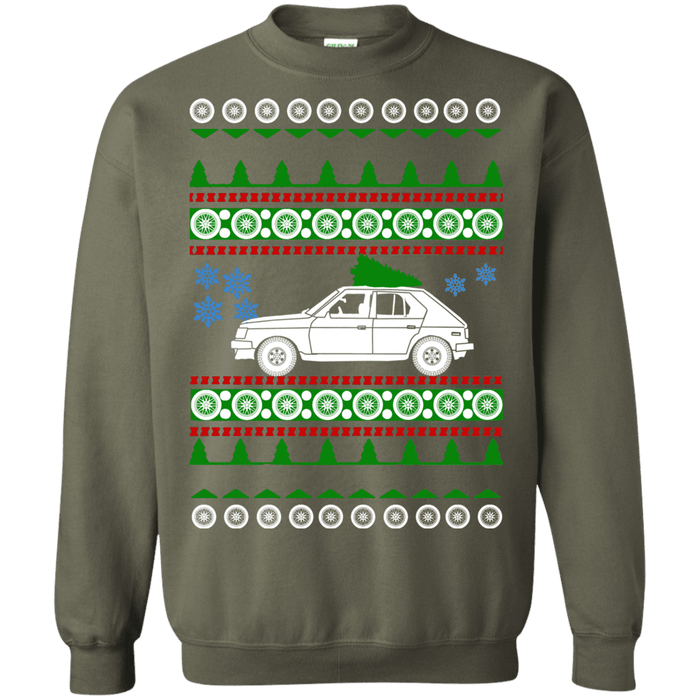 american car or truck like a  Omni GLH Turbo Ugly Christmas Sweater sweatshirt