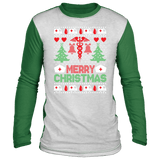 Nurse Nursing Color Block Ugly Christmas sweater sweatshirt