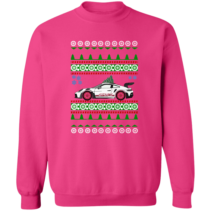 German Car like a 992 GT3 RS Ugly Christmas Sweater Sweatshirt