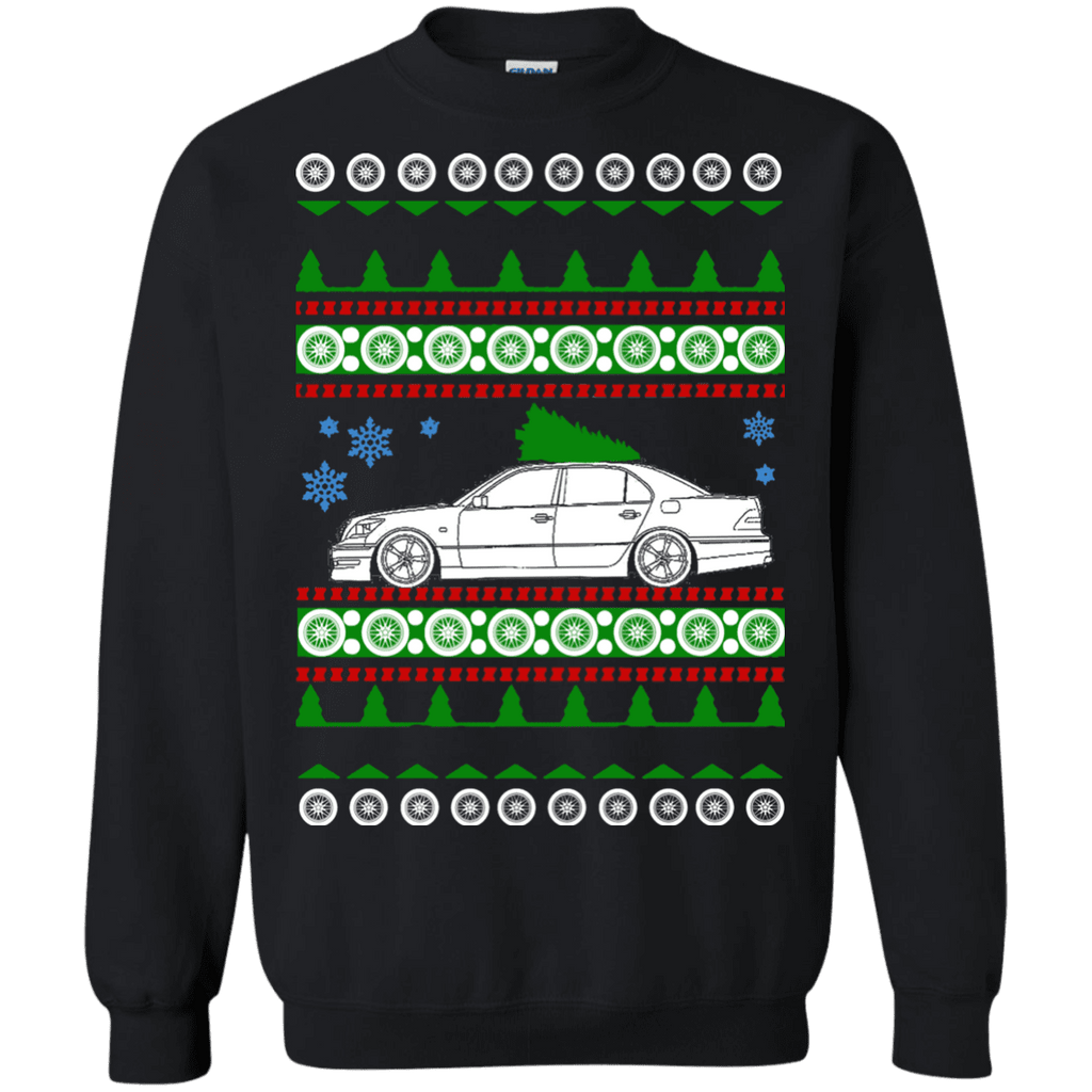 Lexus LS400 VIP Lowered Ugly Christmas Sweater sweatshirt