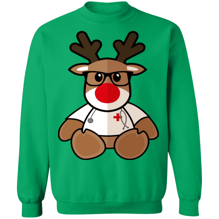 Nurse Reindeer Nursing Ugly Christmas Sweater Sweatshirt