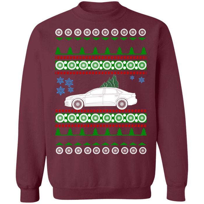 German Car Passat 2022 Ugly Christmas Sweater Sweatshirt