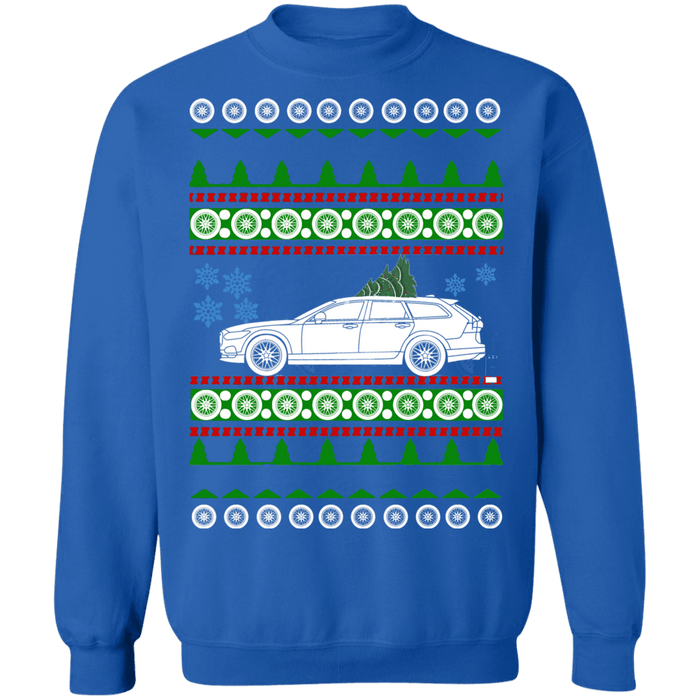 Swedish Car like Swedish Car like a  V90 XC Ugly Christmas Sweater Sweatshirt