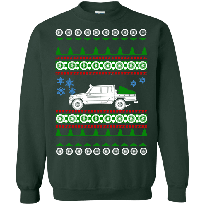 Land Cruiser 79 Series Ugly Christmas Sweater sweatshirt