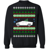 Electric Vehicle Truck like CyberTruck Ugly Christmas Sweatshirt sweatshirt