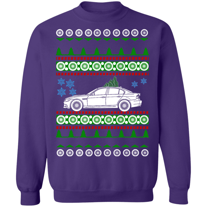 BMW E92 M3 Sedan Ugly Christmas Sweater sweatshirt