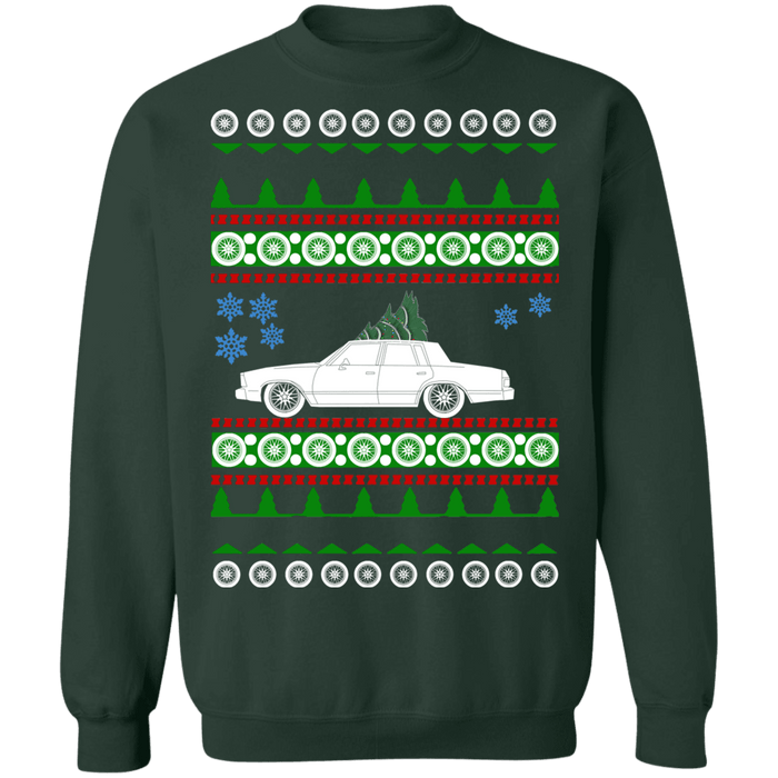 Chevy Malibu Sedan 4th Generation Ugly Christmas Sweater Sweatshirt