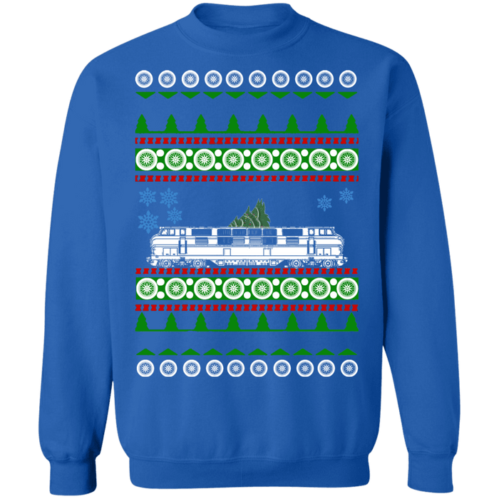 Train Locomotive Ugly Christmas Sweater