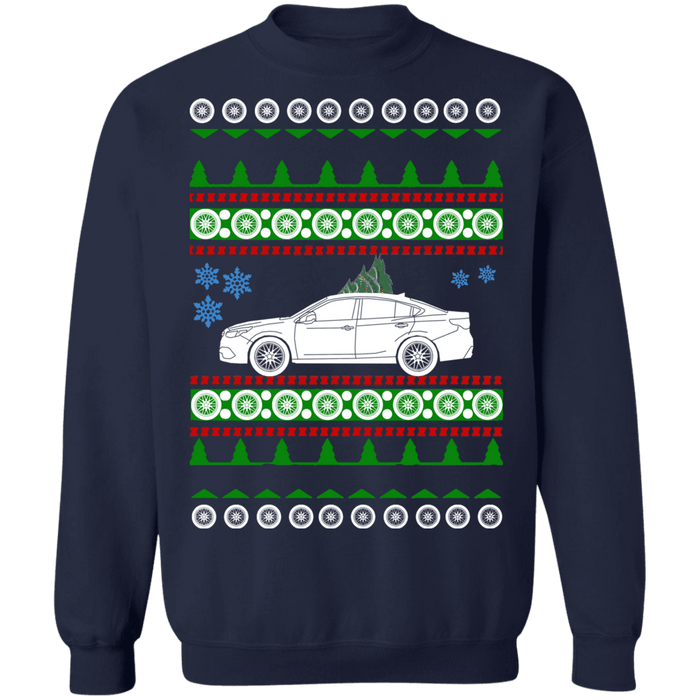 Car like a  Japanese Car Legacy 7th gen ugly christmas sweater 2020