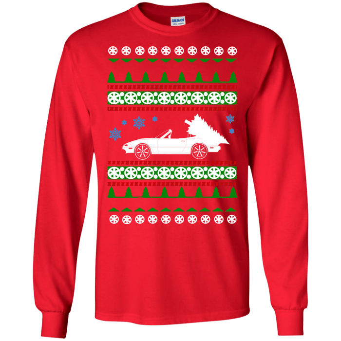 Mazda Miata Ugly Christmas Sweater long sleeve t-shirt sweatshirt