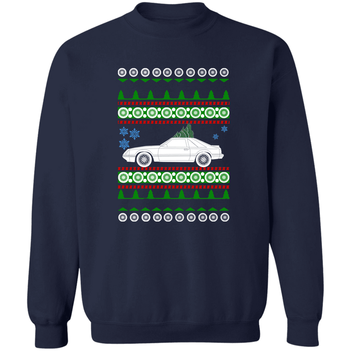 Ford Mustang 1984 GT350  Ugly Christmas Sweater Sweatshirt